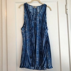 Mumu dress tie dye sz S